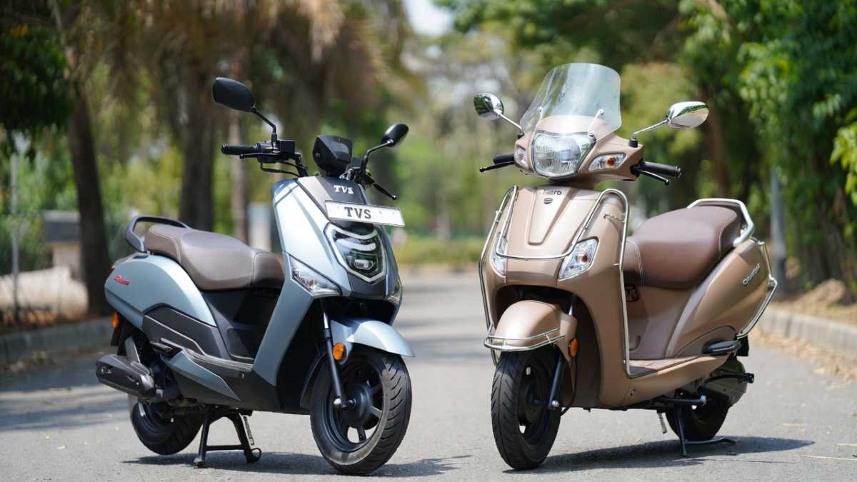 TVS iQube vs Hero Optima