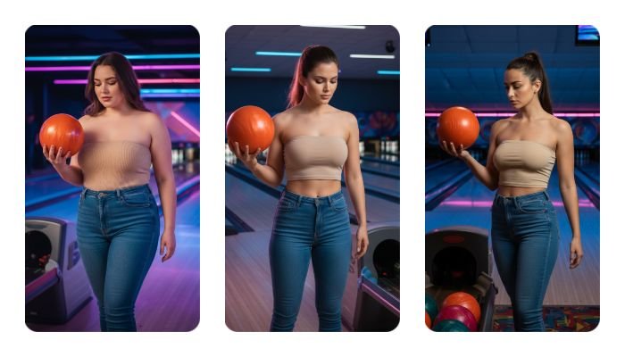 Top 20 Creative Prompts for a 4:5 Vertical Bowling Alley Portrait